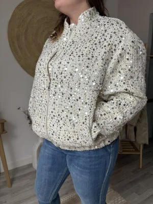 Bombers Sequins Femme – Chic et Tendance | Milanah