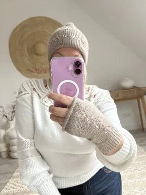 Bonnet et Mitaines Femme – Ensemble Chic et Confortable pour l’Hiver | Milanah