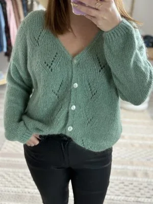 Gilets en Maille Femme : Gilet Carla Milanah, douceur et fantaisie !