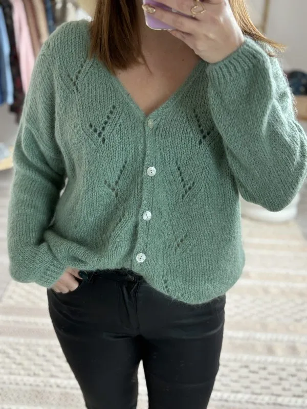 Gilets en Maille Femme : Gilet Carla Milanah, douceur et fantaisie !