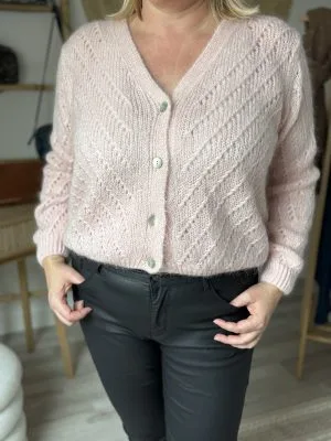 Gilets en Maille : Gilet Maëlys Milanah, Douceur et Élégance !