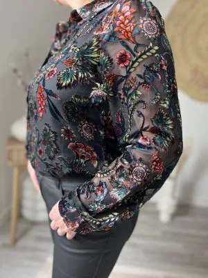Chemise Velours Femme : La Chemise Tressy de Milanah !