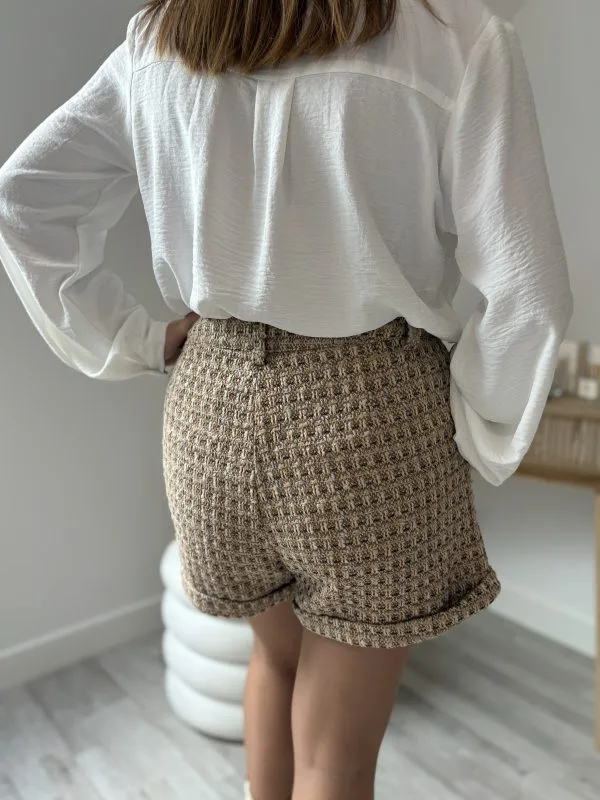 Short Tweed Femme : le modèle Camille, chic et confortable - Le Showroom de Milanah