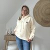 Sweat Capuche Broderie Étoile Léopard Femme – Milanah