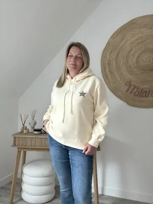 sweat-capuche-broderie-etoile-leopard-femme Sweat Capuche Broderie Étoile Léopard Femme – Milanah