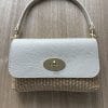 sac-raphia-cuir-ecru-chaine-doree-femme Sac Raphia Cuir Écru Chaîne Dorée Femme – Milanah